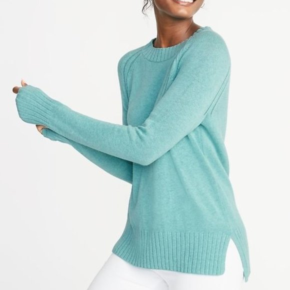 Old Navy Sweaters - Old Navy | Rib-Knit Trim Crew-Neck Sweater